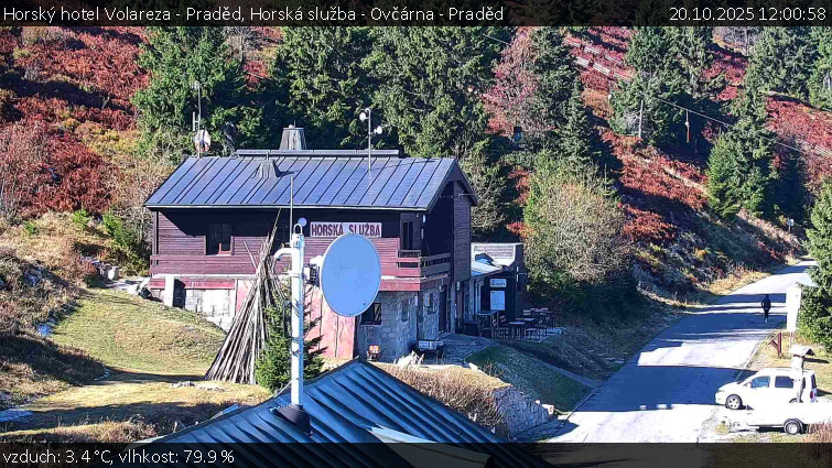 Horský hotel Volareza - Praděd - Horská služba - Ovčárna - Praděd - 20.10.2025 v 12:00 Horský hotel Volareza - Praděd - Horská služba - Ovčárna - Praděd - 20.10.2025 v 12:00