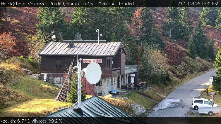 Horský hotel Volareza - Praděd - Horská služba - Ovčárna - Praděd - 21.10.2025 v 15:00 Horský hotel Volareza - Praděd - Horská služba - Ovčárna - Praděd - 21.10.2025 v 15:00