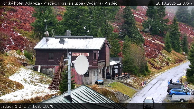 Horský hotel Volareza - Praděd - Horská služba - Ovčárna - Praděd - 26.10.2025 v 12:00 Horský hotel Volareza - Praděd - Horská služba - Ovčárna - Praděd - 26.10.2025 v 12:00