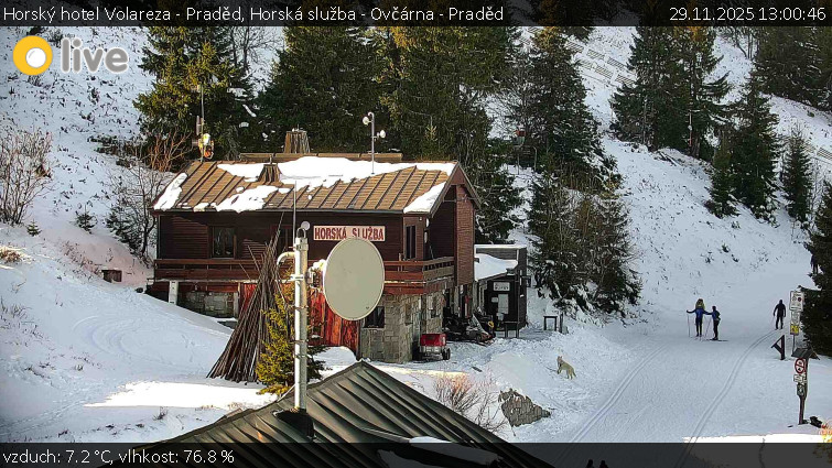Horský hotel Volareza - Praděd - Horská služba - Ovčárna - Praděd - 29.11.2025 v 13:00