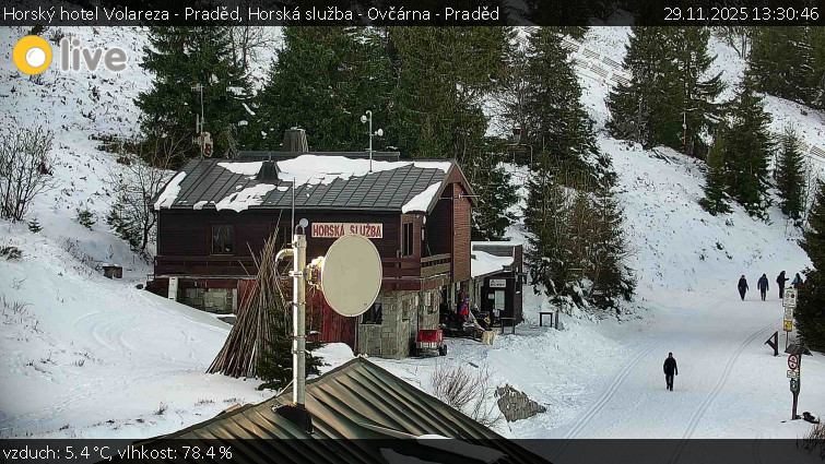 Horský hotel Volareza - Praděd - Horská služba - Ovčárna - Praděd - 29.11.2025 v 13:30