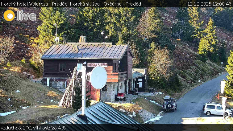 Horský hotel Volareza - Praděd - Horská služba - Ovčárna - Praděd - 12.12.2025 v 12:00