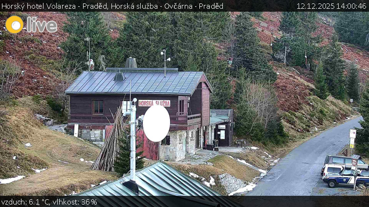 Horský hotel Volareza - Praděd - Horská služba - Ovčárna - Praděd - 12.12.2025 v 14:00