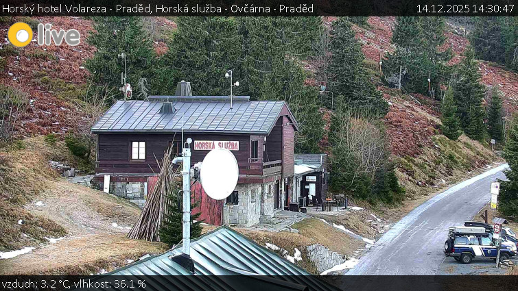 Horský hotel Volareza - Praděd - Horská služba - Ovčárna - Praděd - 14.12.2025 v 14:30