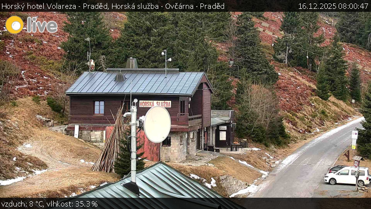 Horský hotel Volareza - Praděd - Horská služba - Ovčárna - Praděd - 16.12.2025 v 08:00