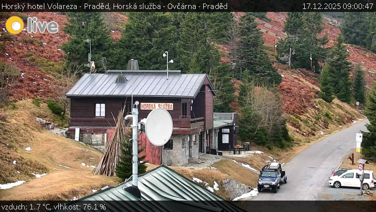 Horský hotel Volareza - Praděd - Horská služba - Ovčárna - Praděd - 17.12.2025 v 09:00