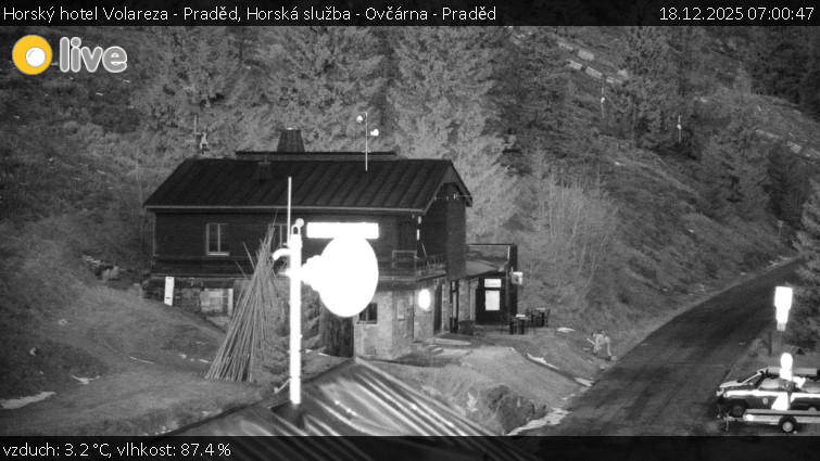 Horský hotel Volareza - Praděd - Horská služba - Ovčárna - Praděd - 18.12.2025 v 07:00