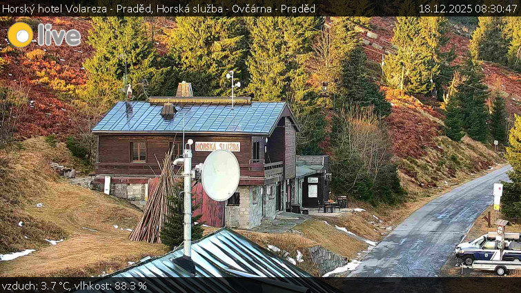 Horský hotel Volareza - Praděd - Horská služba - Ovčárna - Praděd - 18.12.2025 v 08:30