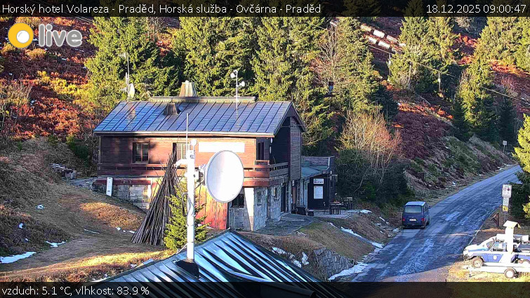 Horský hotel Volareza - Praděd - Horská služba - Ovčárna - Praděd - 18.12.2025 v 09:00