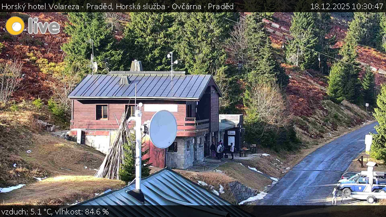 Horský hotel Volareza - Praděd - Horská služba - Ovčárna - Praděd - 18.12.2025 v 10:30