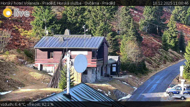 Horský hotel Volareza - Praděd - Horská služba - Ovčárna - Praděd - 18.12.2025 v 11:00