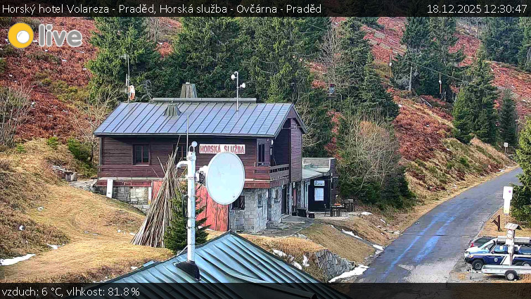 Horský hotel Volareza - Praděd - Horská služba - Ovčárna - Praděd - 18.12.2025 v 12:30