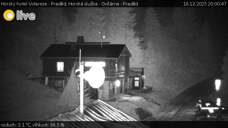 Horský hotel Volareza - Praděd - Horská služba - Ovčárna - Praděd - 18.12.2025 v 20:00