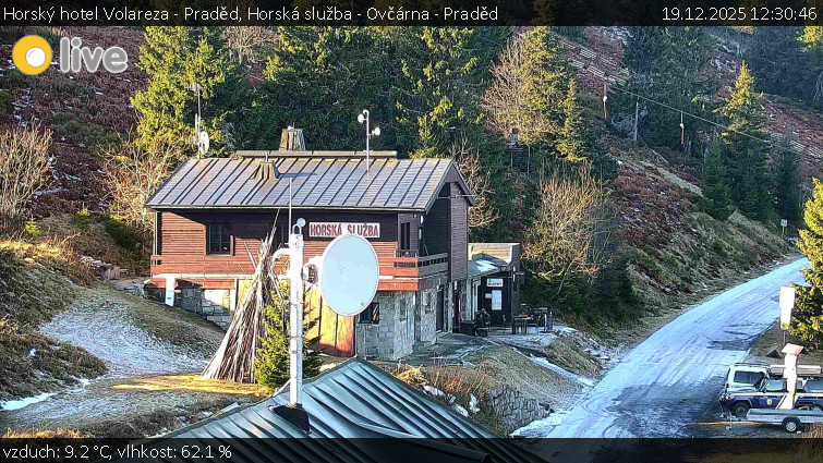 Horský hotel Volareza - Praděd - Horská služba - Ovčárna - Praděd - 19.12.2025 v 12:30