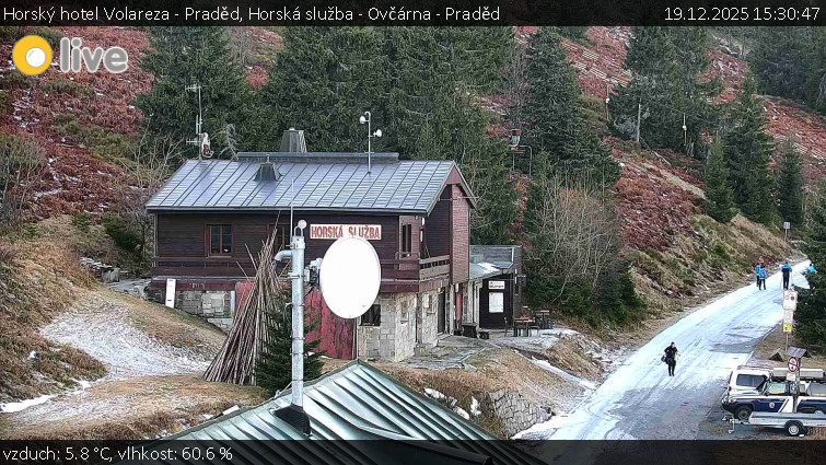 Horský hotel Volareza - Praděd - Horská služba - Ovčárna - Praděd - 19.12.2025 v 15:30