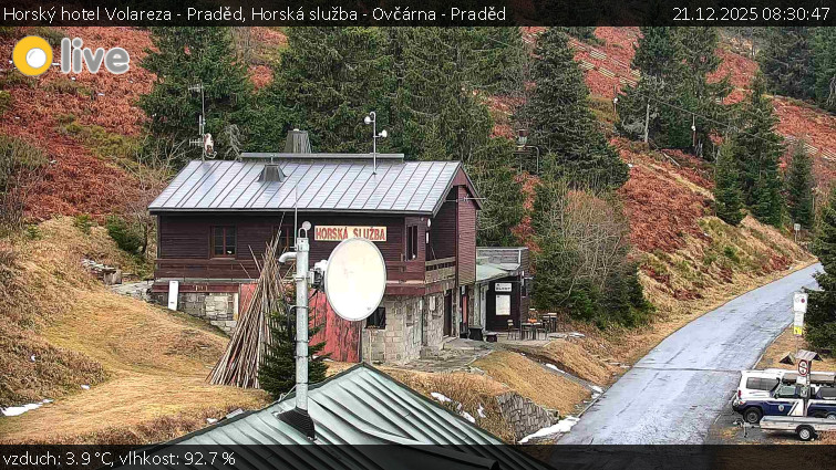 Horský hotel Volareza - Praděd - Horská služba - Ovčárna - Praděd - 21.12.2025 v 08:30