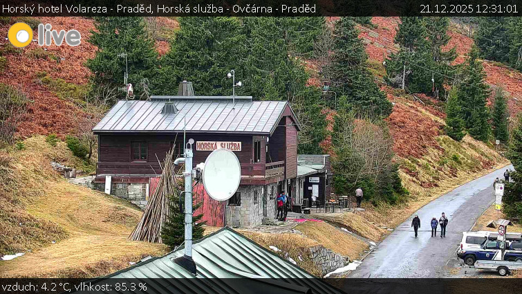 Horský hotel Volareza - Praděd - Horská služba - Ovčárna - Praděd - 21.12.2025 v 12:31
