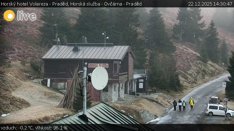 Horský hotel Volareza - Praděd - Horská služba - Ovčárna - Praděd - 22.12.2025 v 14:30