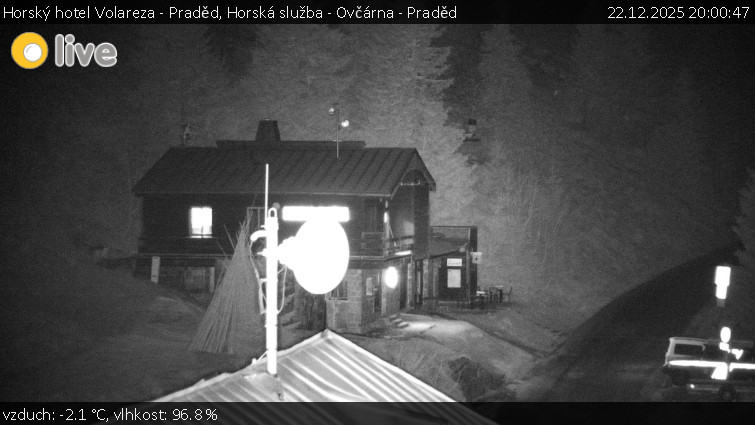 Horský hotel Volareza - Praděd - Horská služba - Ovčárna - Praděd - 22.12.2025 v 20:00