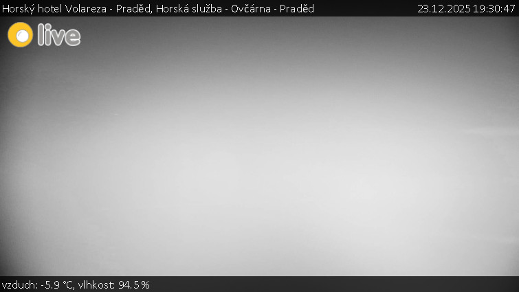 Horský hotel Volareza - Praděd - Horská služba - Ovčárna - Praděd - 23.12.2025 v 19:30