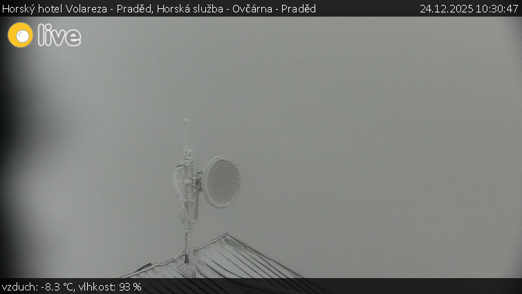 Horský hotel Volareza - Praděd - Horská služba - Ovčárna - Praděd - 24.12.2025 v 10:30