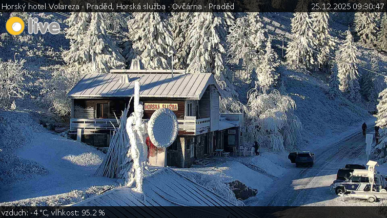 Horský hotel Volareza - Praděd - Horská služba - Ovčárna - Praděd - 25.12.2025 v 09:30