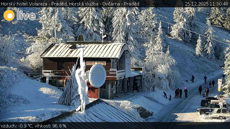 Horský hotel Volareza - Praděd - Horská služba - Ovčárna - Praděd - 25.12.2025 v 11:30
