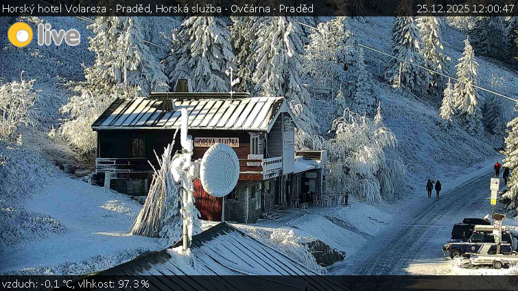Horský hotel Volareza - Praděd - Horská služba - Ovčárna - Praděd - 25.12.2025 v 12:00
