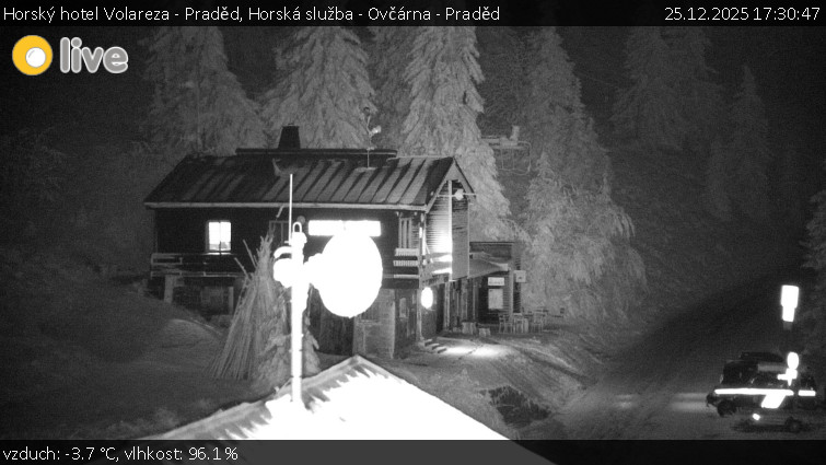 Horský hotel Volareza - Praděd - Horská služba - Ovčárna - Praděd - 25.12.2025 v 17:30
