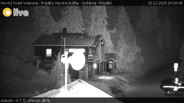 Horský hotel Volareza - Praděd - Horská služba - Ovčárna - Praděd - 25.12.2025 v 20:30