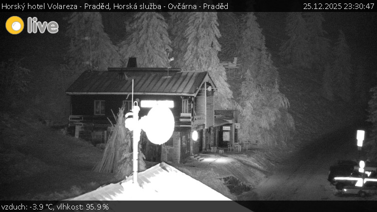 Horský hotel Volareza - Praděd - Horská služba - Ovčárna - Praděd - 25.12.2025 v 23:30