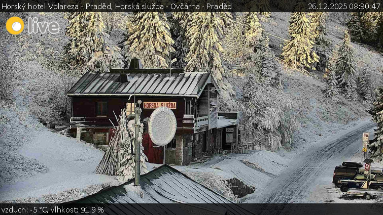 Horský hotel Volareza - Praděd - Horská služba - Ovčárna - Praděd - 26.12.2025 v 08:30