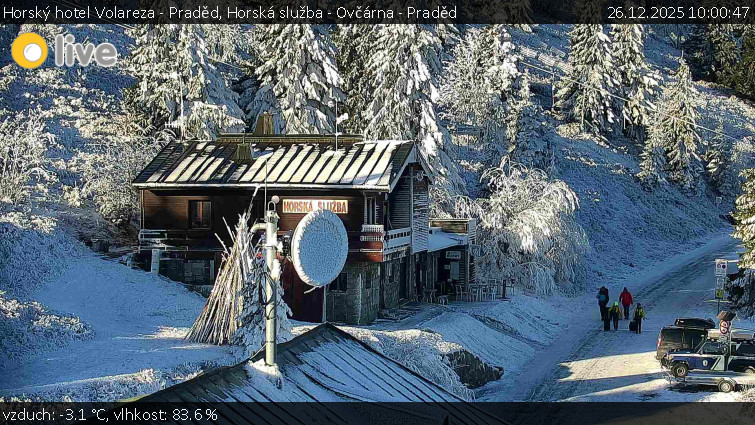 Horský hotel Volareza - Praděd - Horská služba - Ovčárna - Praděd - 26.12.2025 v 10:00