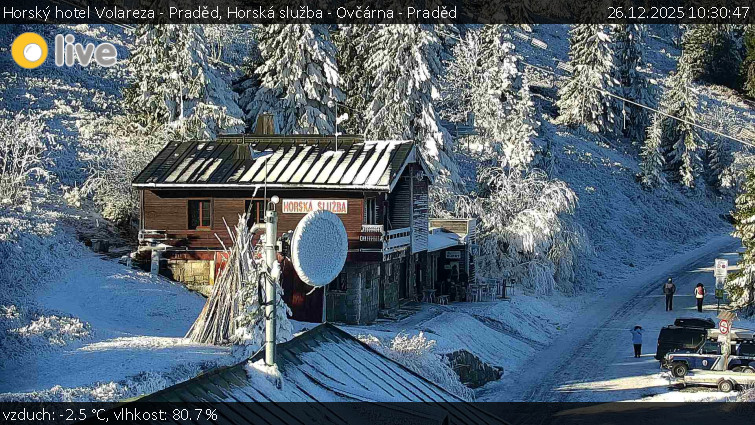 Horský hotel Volareza - Praděd - Horská služba - Ovčárna - Praděd - 26.12.2025 v 10:30