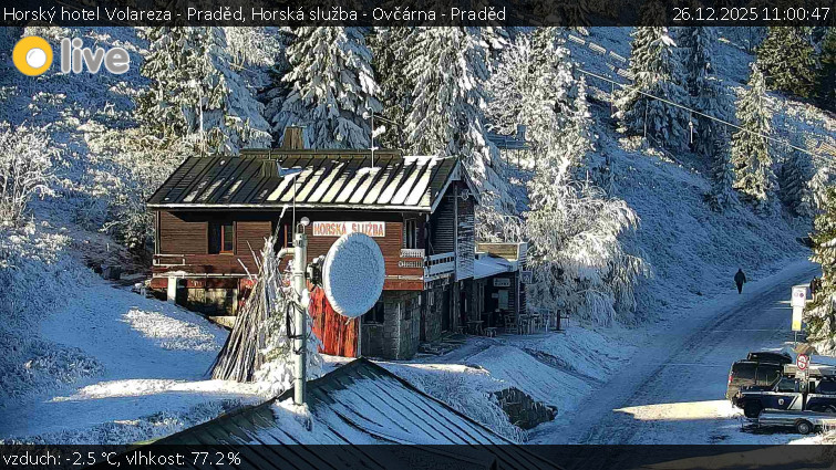 Horský hotel Volareza - Praděd - Horská služba - Ovčárna - Praděd - 26.12.2025 v 11:00