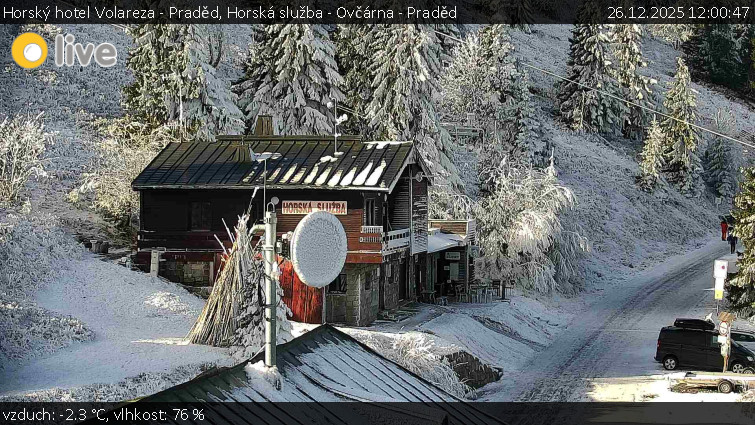 Horský hotel Volareza - Praděd - Horská služba - Ovčárna - Praděd - 26.12.2025 v 12:00
