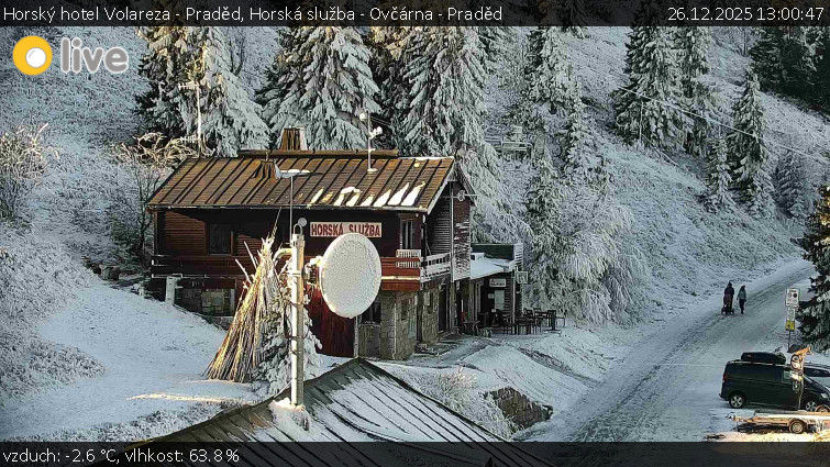 Horský hotel Volareza - Praděd - Horská služba - Ovčárna - Praděd - 26.12.2025 v 13:00