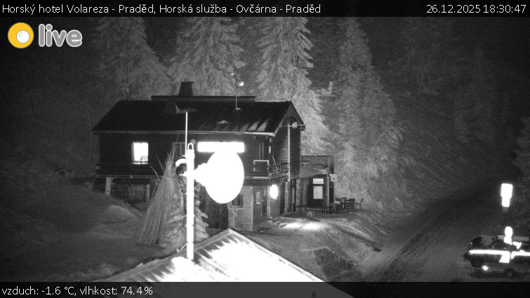 Horský hotel Volareza - Praděd - Horská služba - Ovčárna - Praděd - 26.12.2025 v 18:30