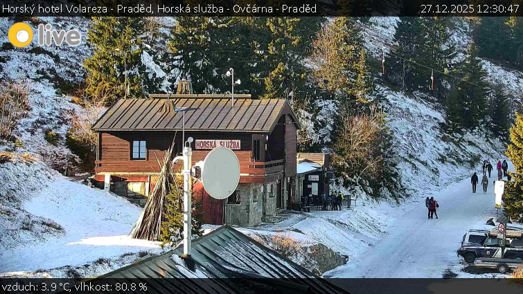 Horský hotel Volareza - Praděd - Horská služba - Ovčárna - Praděd - 27.12.2025 v 12:30