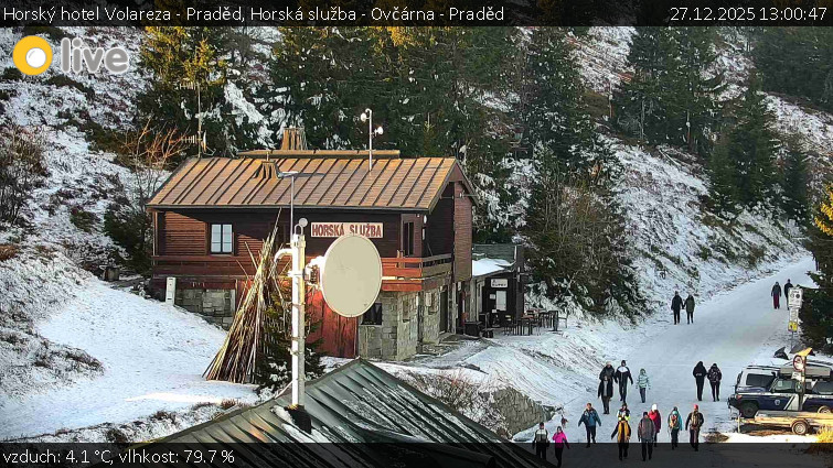 Horský hotel Volareza - Praděd - Horská služba - Ovčárna - Praděd - 27.12.2025 v 13:00