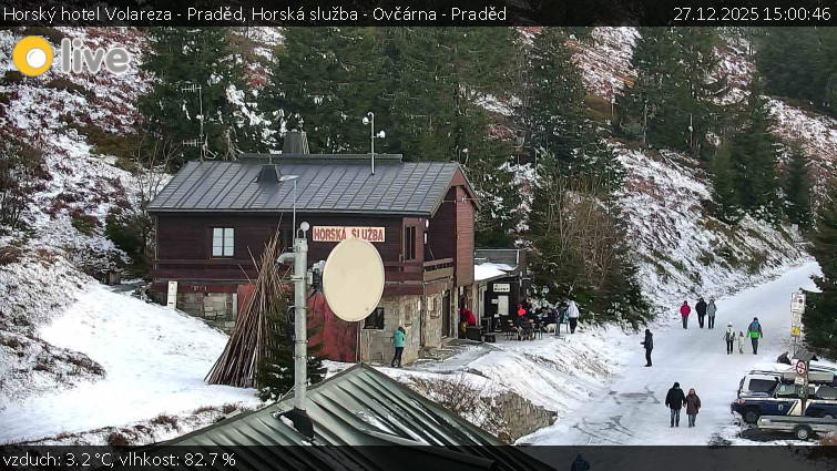 Horský hotel Volareza - Praděd - Horská služba - Ovčárna - Praděd - 27.12.2025 v 15:00