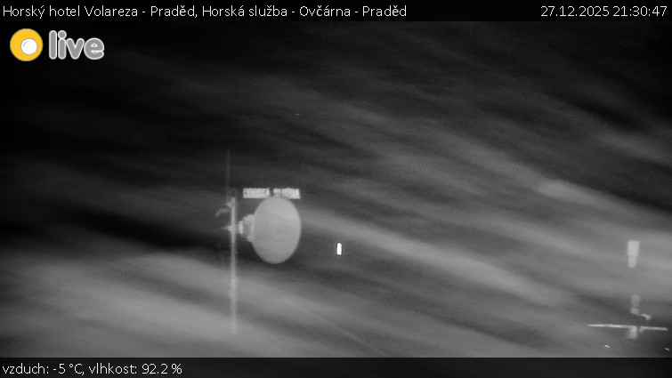 Horský hotel Volareza - Praděd - Horská služba - Ovčárna - Praděd - 27.12.2025 v 21:30