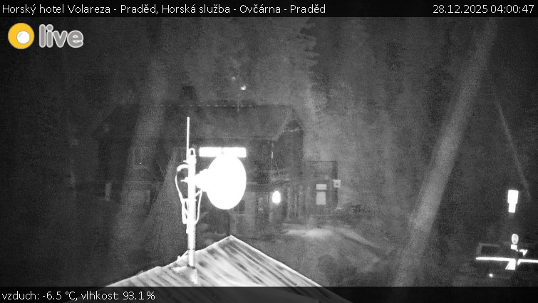Horský hotel Volareza - Praděd - Horská služba - Ovčárna - Praděd - 28.12.2025 v 04:00