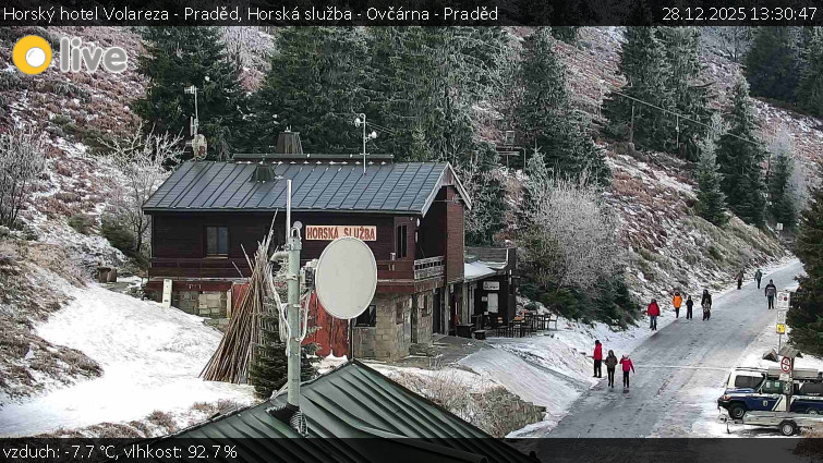 Horský hotel Volareza - Praděd - Horská služba - Ovčárna - Praděd - 28.12.2025 v 13:30