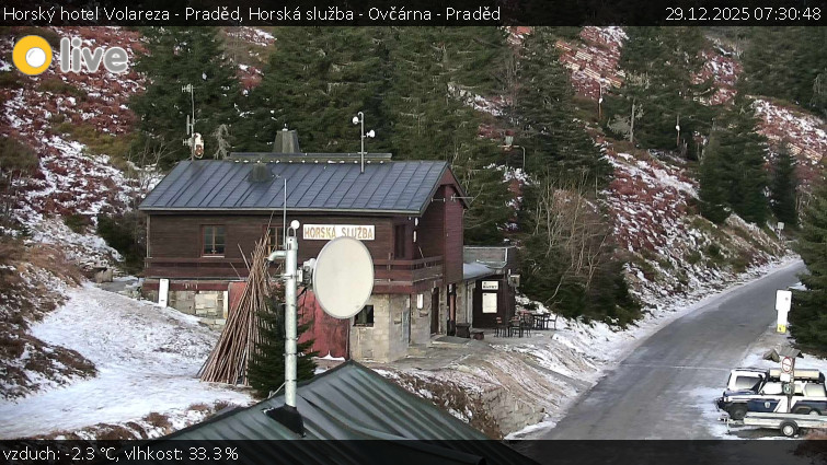 Horský hotel Volareza - Praděd - Horská služba - Ovčárna - Praděd - 29.12.2025 v 07:30