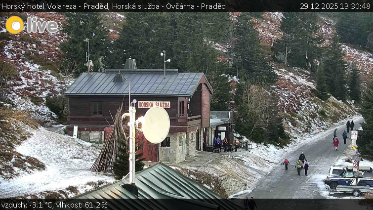 Horský hotel Volareza - Praděd - Horská služba - Ovčárna - Praděd - 29.12.2025 v 13:30