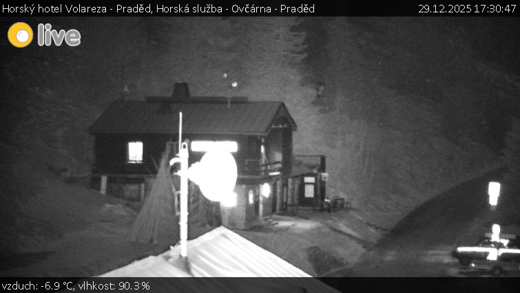 Horský hotel Volareza - Praděd - Horská služba - Ovčárna - Praděd - 29.12.2025 v 17:30