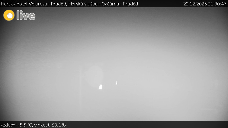 Horský hotel Volareza - Praděd - Horská služba - Ovčárna - Praděd - 29.12.2025 v 21:30