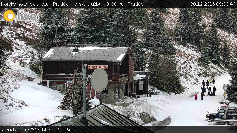 Horský hotel Volareza - Praděd - Horská služba - Ovčárna - Praděd - 30.12.2025 v 08:30