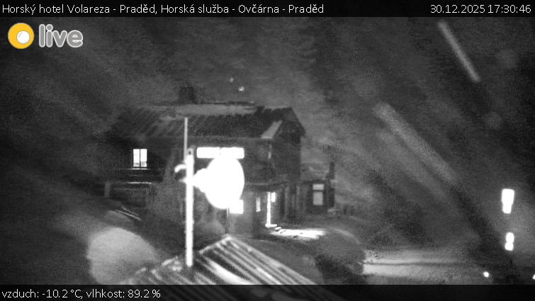 Horský hotel Volareza - Praděd - Horská služba - Ovčárna - Praděd - 30.12.2025 v 17:30